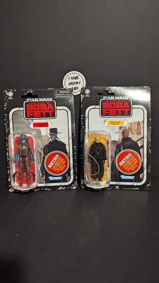 Star Wars Kenner Set Of 2 - Cad Bane & Boba Fett - Book Of Boba Fett