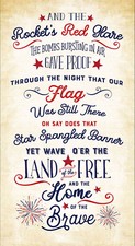 Star Spangled Fabric Patriotic Cotton Timeless Treasures CD2220 24"X 44" Panel