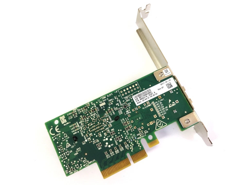 Mellanox ConnectX-3 PCIe x4 NIC 10 Gigabit 10GBe SFP+ CX311A Server Adapter - Bild 3 von 3