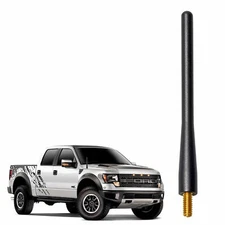 4.7" Short Stubby Car Antenna FM AM Radio Mast For Ford F150 XL Raptor 2009-2021