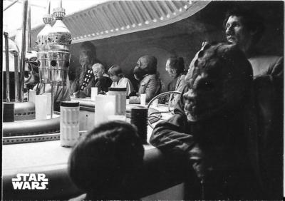 2018 Topps Star Wars Black & White A New Hope #45 Served by Wuher