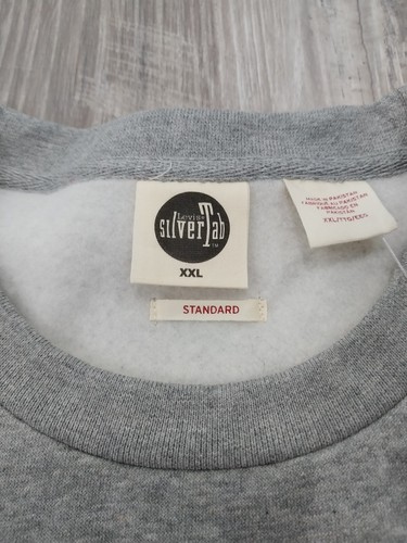 Levi’s Sweater Silvertab Men's 2XL Pullover Grey Crewneck Standard Fit - Bild 5 von 7