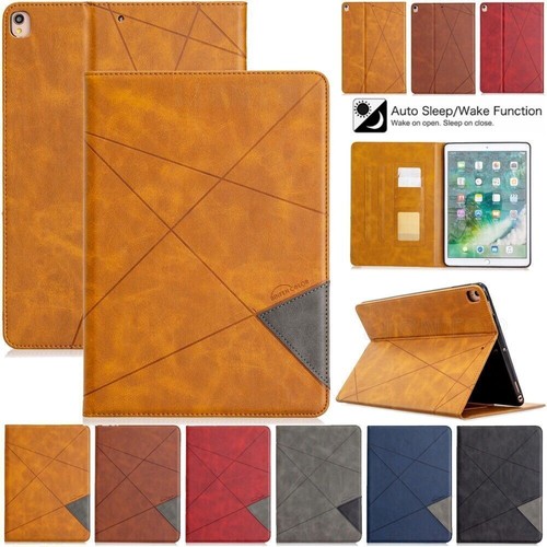 Leather Case Smart Cover For iPad Pro 12.9 11 10.9 10.2 9.7 5th 7th 8th Gen Mini - Picture 4 of 49