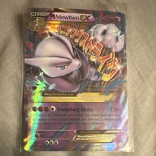Pokemon TCG M Mewtwo EX 63/162 Breakthrough Ultra Rare Full Art Mega Holo 230HP on eBay