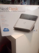 Neat Desk Desktop Scanner Digital Filing System ND-1000 Receipts Documents Cards