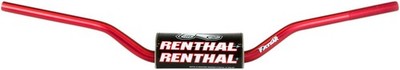 Renthal Fatbar 604 RC/Hon CRF 04-18 Kaw KX/KXF 06-20 Red Handlebar (604-01-RD)