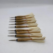 Apex Official No.1 Wooden Tournament Darts Set of 9 No Box