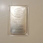 Engelhard 1 Troy Oz Silver Bar 999 Fine Silver, 1 Troy Ounce, Precious Metal Bar
