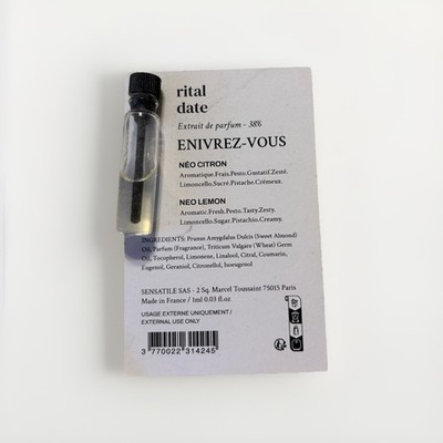 Versatile Paris | Rital Date Extrait de Parfum 1ml