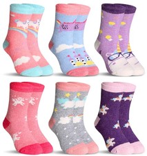 Kids Merino Wool Socks Boys Girls Hiking Boot Winter Thermal Warm Cozy Soft T...