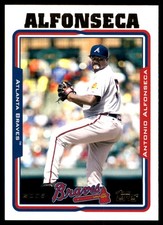 Antonio Alfonseca 2005 Topps #177 Braves MLB READ FREE SHIPPING AutographDen