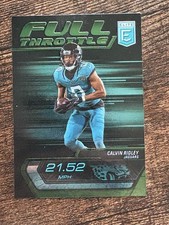 2024 Panini Donruss Elite - Full Throttle Calvin Ridley #11 Green