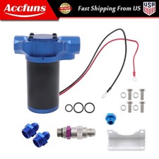 400 Gph Electric Fuel Pump Billet Gas Alcohol Pump W By Pass Street Racing