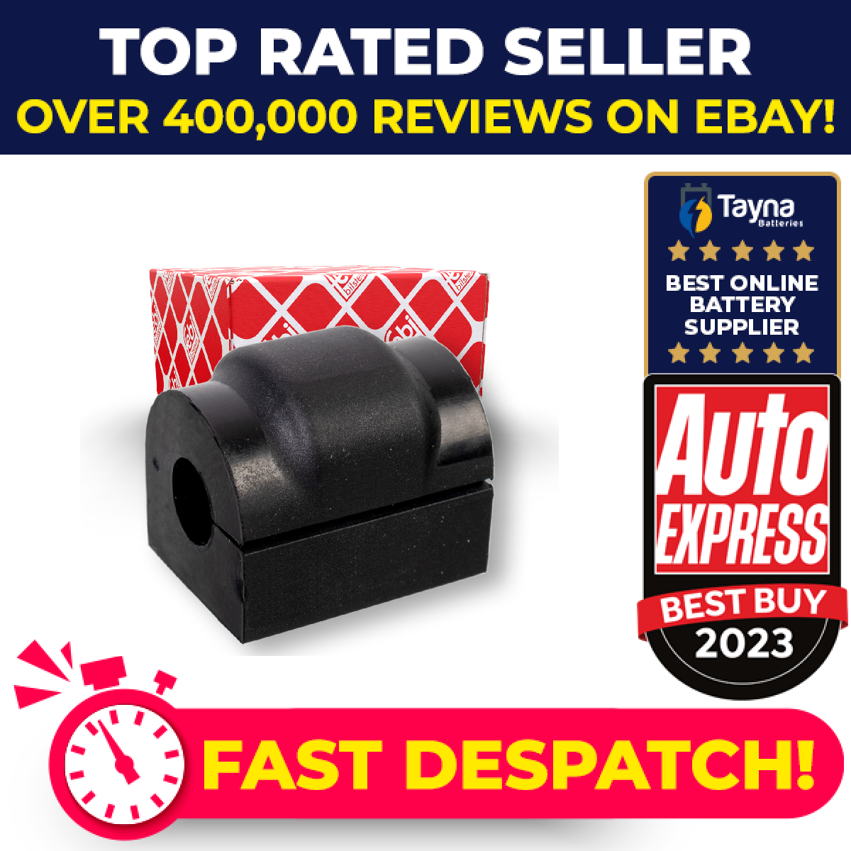 Anti Roll Bar Bush Rear 176037 Febi Suspension 33506885201 Quality Guaranteed