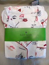 KATE SPADE "NEW YORK NEW YORK" WHITE PAJAMAS - SIZE SMALL- NEW W/ TAG