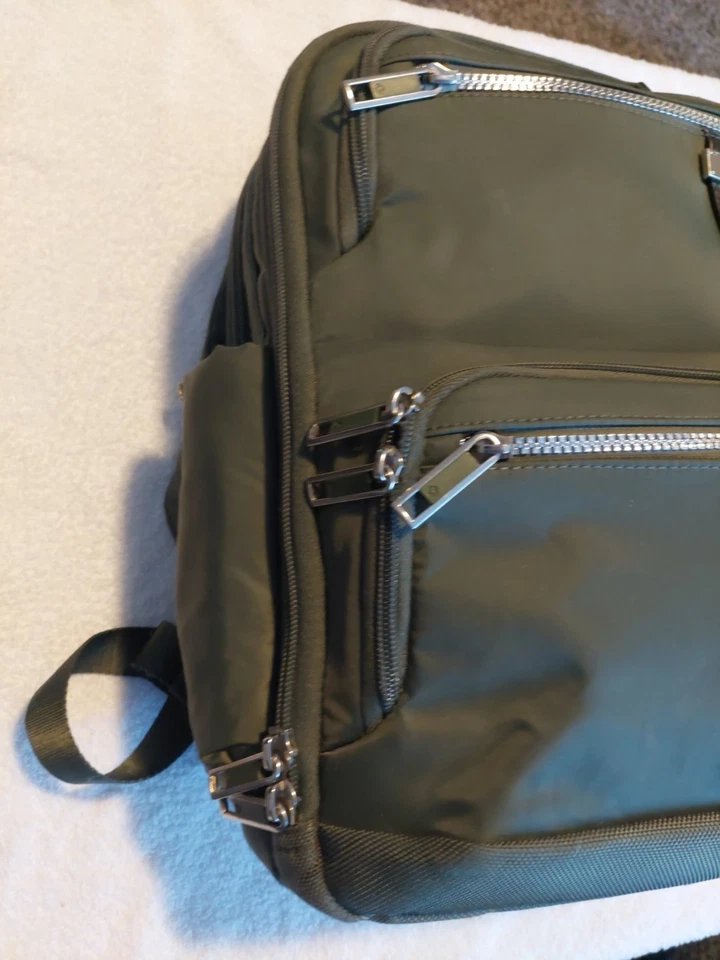 Samsonite Recyclex Rucksack Grün Recyclingmaterial Neu Mit Etikett - Bild 4 von 4