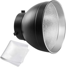 Standard 7 Inch Bowens Mount Reflector for Studio Lights