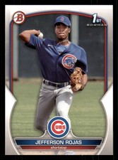 2023 Bowman Jefferson Rojas #BP-70 FBC Chicago Cubs