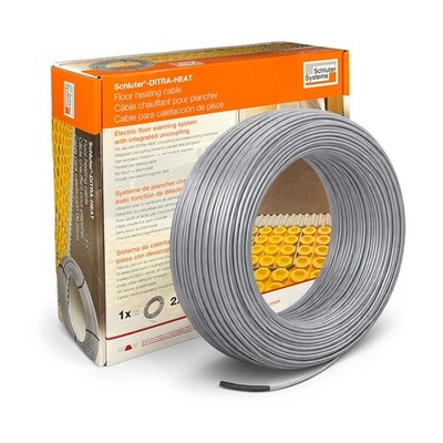 Schluter DITRA-HEAT-E 240V 21 Ft² Electric Radiant Floor Heat Cable DHEHK24021