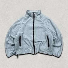 Columbia Fleece Jacket Womens XL Titanium Interchange Full Zip Coat, Blue