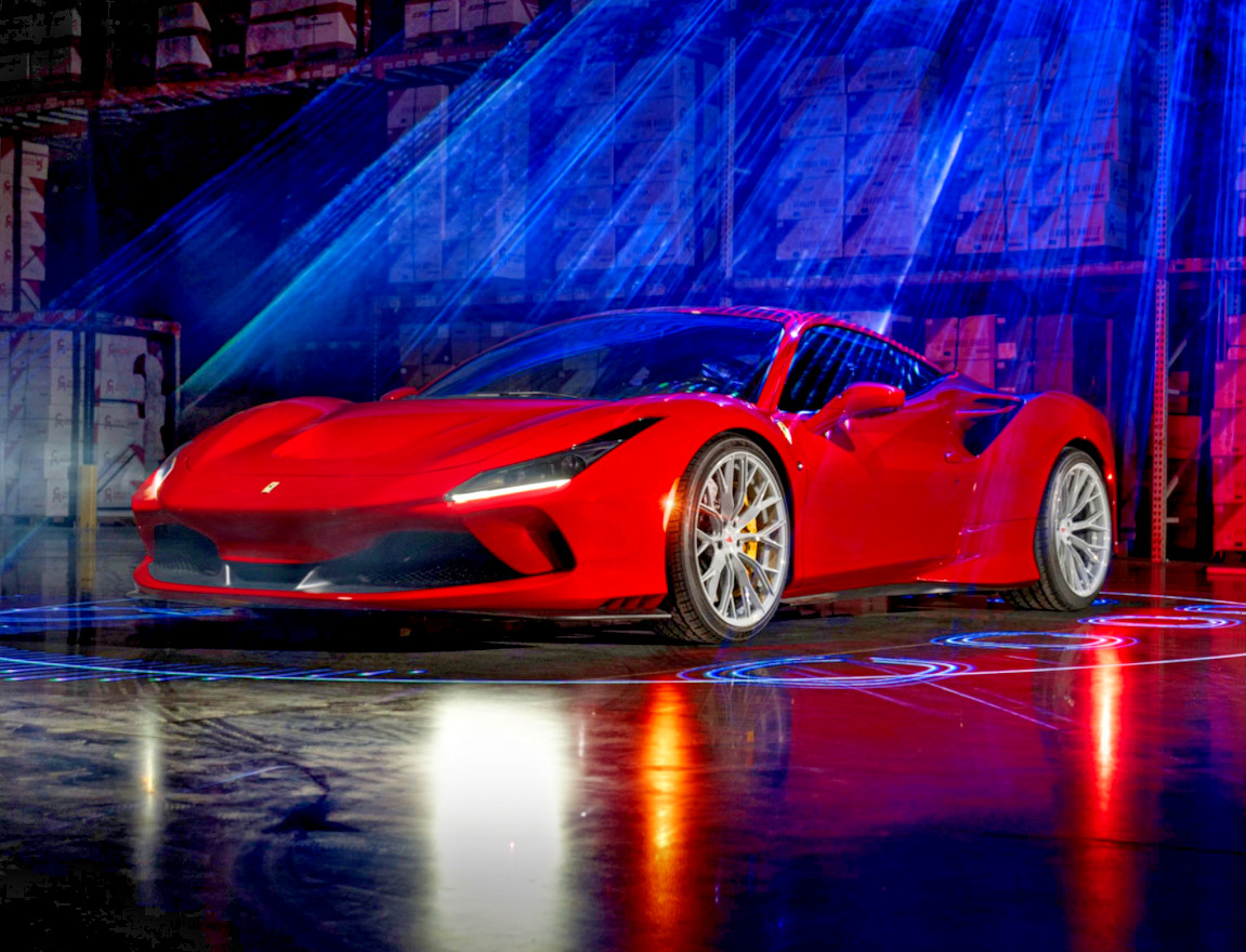 Ferrari F8 Tributo Front Wheel Gray