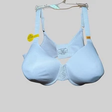 Vanity Fair 76380 Back-Smoothing Underwire Bra White Size 46DD NWT
