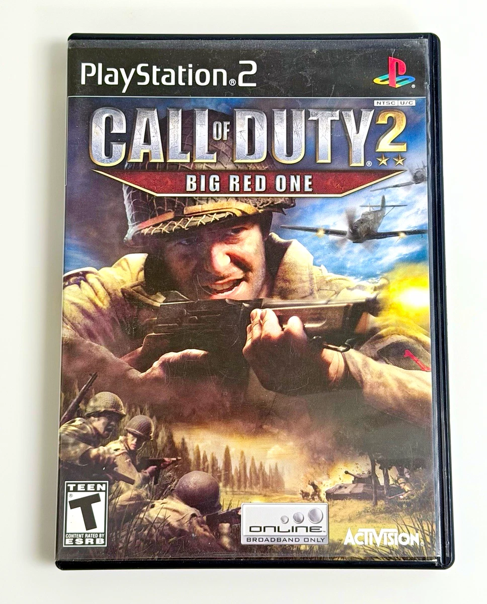 25+ Sony PlayStation 2 Call of Duty 2: Big Red One Video Games for