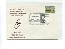 Isle of Man 1984, Viola competition cover, RPS No 199