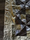 Handmade Geometric Pinwheel Quilt 72x64 — photo 3