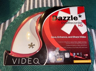 Pinnacle Dazzle DVD Recorder HD Video Capture Device + Studio Software