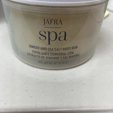 Jafra Spa Ginger And Sea Salt Body Rub 10.58 oz. New SEALED
