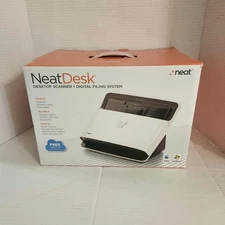 Neat Desk Desktop Scanner & Digital Filing System ND-1000 aged plastic