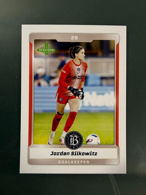 #ad #ad Jordan Silkowitz Bay FC #202 2025 Parkside Vol. 2 NWSL Card $1.85