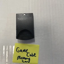 Nintendo Gamecube Joytech (Black) Memory Card 16 Mb