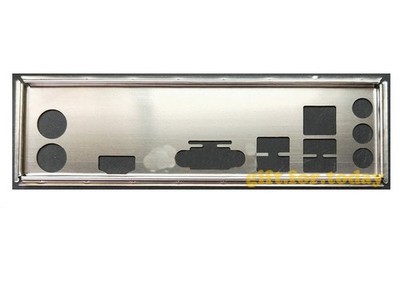 For Biostar A68MHE IO I/O Rear Baffle Backplate Motherboard *gi