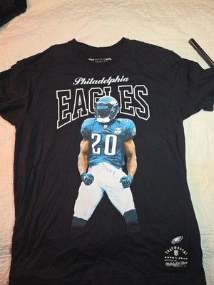 PHILADELPHIA EAGLES MITCHELL & NESS BRIAN DAWKINS  MENS TEE  -SIZE Large 