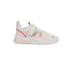 PUMA Anzarun 2.0 Lace Up Youth Girls Grey Sneakers Casual Shoes 39084208