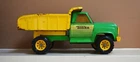 1970’s Tonka Green and Yellow Dump Truck Pressed Steel Model # 13190