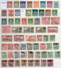 2 Albumseiten Deutsches Reich ab 1880, 11x postfrisch **, Rest gestempelt (M44)