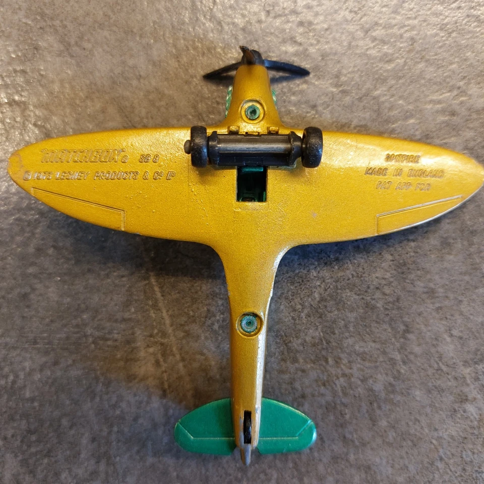 Matchbox Skybusters SB8 Spitfire 1973 Made in England - Immagine 3 di 3