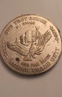 1981 U.S. Assay Office San Francisco 1 Oz .999 Silver  Trade Unit Round