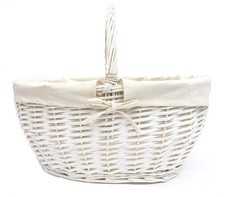  Easter Egg Hunt Basket for Kids Flower Display Hamper Basket with Handle
