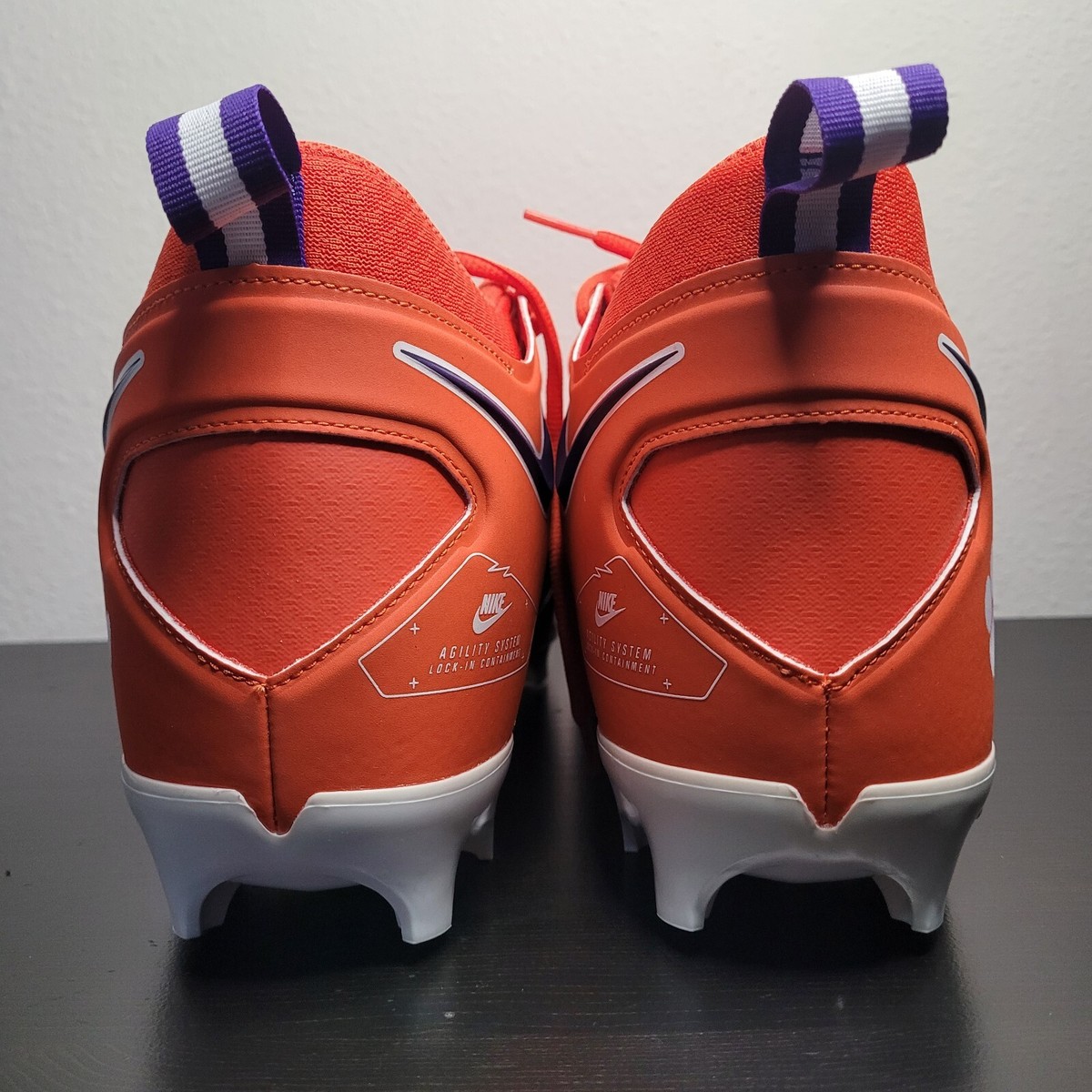 Nike Men Size 13 Alpha Menace Pro 3 Clemson SMU Tigers  display picture 2