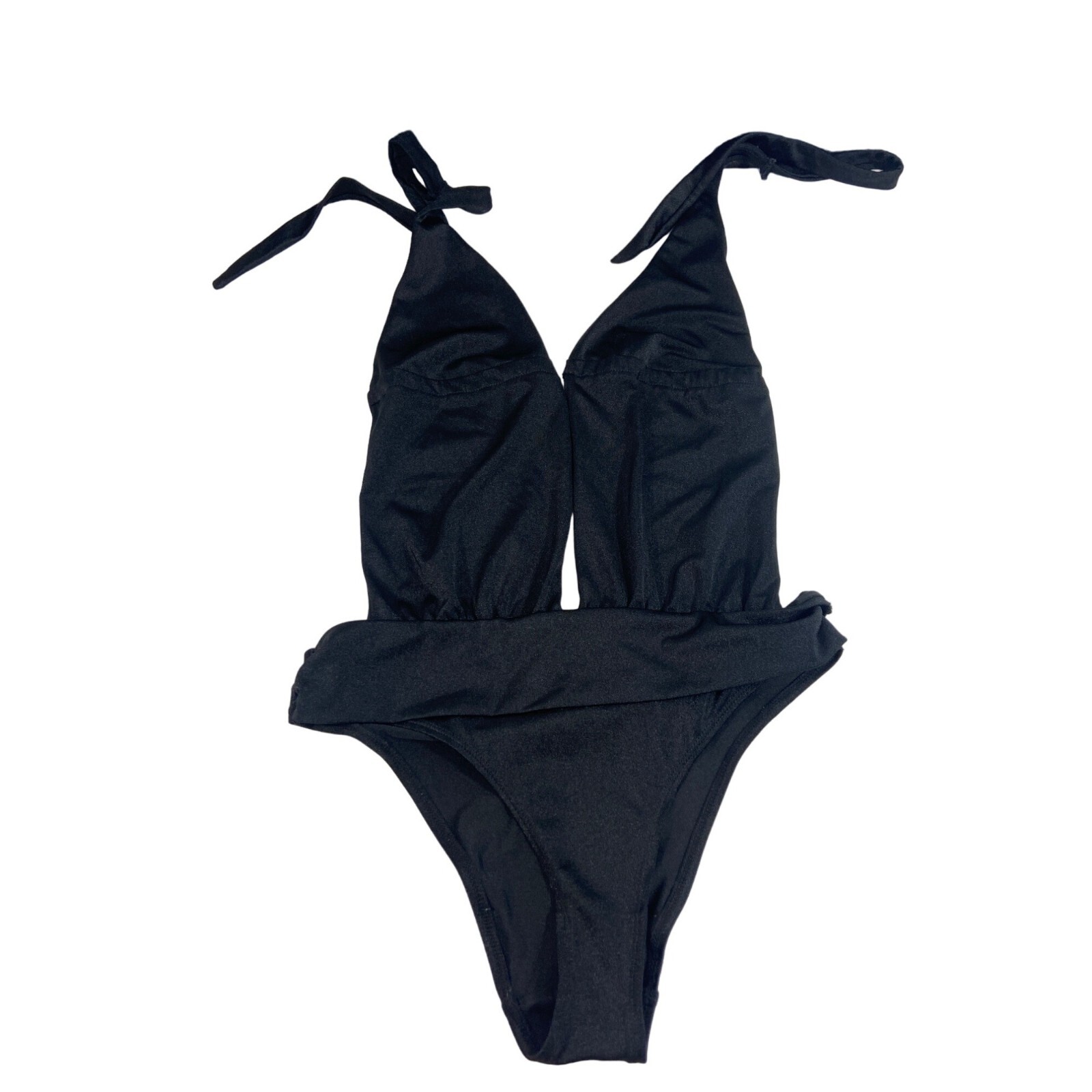 Missomo Women's Black One Piece Swimsuit Sz L