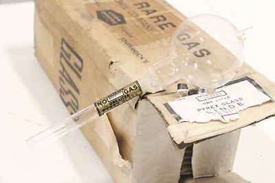 #ad #ad NEW Linde Rare Specialty Gas Pyrex 1 4 Liter Laboratory Element Krypton $149.00