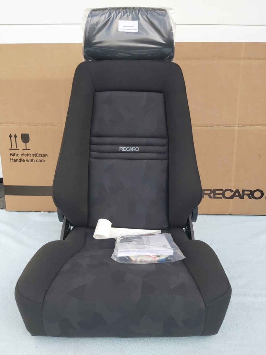 RECARO SPECIALIST S NARDO / ARTISTA BLACK SEAT. BRAND NEW, 040.00