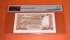 PMG Cyprus, Central Bank 50 Cents Banknote 1987-89 p52 UNC EPQ — photo 4