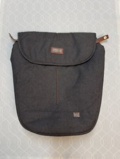 Silver Cross Wave Seat Unit / Pushchair Apron - Dark Brown - VGC