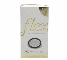 Flex Menstrual Disc 12 dysków Jednorazowe 12 godzin noszenia Wygodny okres Łatwy 