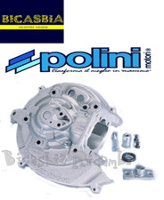0063 - CARTER MOTORE POLINI ACCENSIONE A CONTATTI PIAGGIO SI CIAO BRAVO BOXER